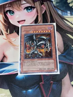 Yugioh - Red-Eyes Black Metal Dragon FMR-001 - Forbidden Memories - Secret Rare - Image 1