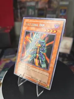 Des Feral Imp Wavy Misprint 1st Edition Yu-Gi-Oh Card DCR-014 Near Mint - Image 2