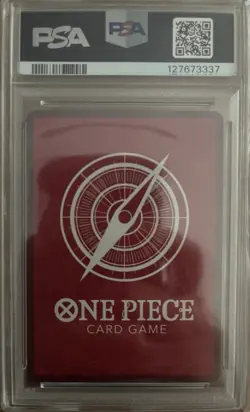 One Piece CCG Sanji OP12 EN #041 Alternate Art PSA 10 Gem Mint - Image 2