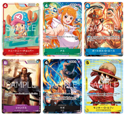 One Piece Mcdonald's 2025 Promo Card Game Complete Set Japanese Sealed US SELLER - Image 1