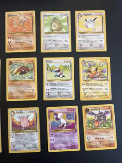 Pokemon 15 Card Lot Rare Jungle, Fossil + Mew Eevee Scyther Kabuto Jolteon - Image 3