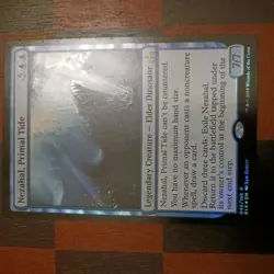 Mtg Nezahal, Primal Tide FOIL LP Rivals of Ixalan Magic the Gathering Card - Image 2