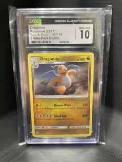 Dragonite - (Cosmos Holo) 096/149 Miscellaneous Cards & Products Holo CGC 10 - Image 3