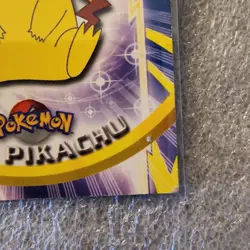 TOPPS 1999 POKEMON TV ANIMATION EDITION SERIES 1 PIKACHU #25 TRADING CARD - Image 4