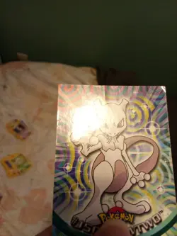 Vintage 2000 Pokemon Topps Mewtwo TV Animation Card #150 Non Holo - Image 2
