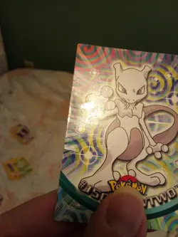 Vintage 2000 Pokemon Topps Mewtwo TV Animation Card #150 Non Holo - Image 3