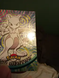 Vintage 2000 Pokemon Topps Mewtwo TV Animation Card #150 Non Holo - Image 5