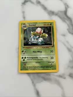 Ivysaur 30/102 Unlimited Uncommon Card(Pokemon TCG Base Set) - Image 4