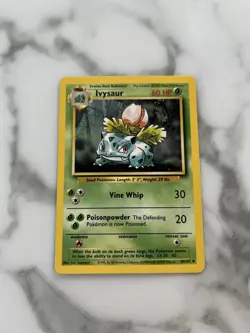 Ivysaur 30/102 Unlimited Uncommon Card(Pokemon TCG Base Set) - Image 5