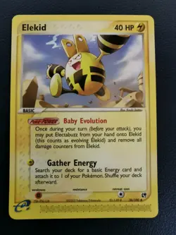 Pokemon Card Elekid 36/100 EX Sandstorm Uncommon - Image 1