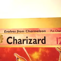 English version of Pokemon Jumbo Card Charizard (CoroCoro April 1999 issue bonus - Image 3