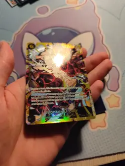 Monkey D. Luffy OP10-118 Secret OnePiece Card game English Near mint Royal Blood - Image 4