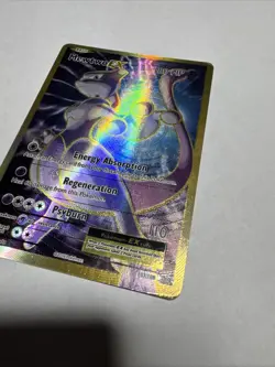 Pokemon Mewtwo EX TCG Full Art Holo Ultra Rare Card 103/108 XY Evolutions HP - Image 2