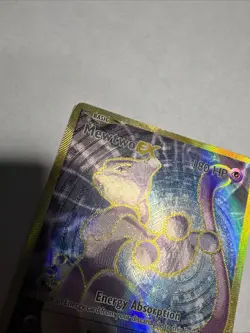 Pokemon Mewtwo EX TCG Full Art Holo Ultra Rare Card 103/108 XY Evolutions HP - Image 4