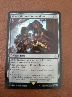 Black Market Connections *FOIL* [ACR] Universes Beyond: Assassin's Creed - Image 1