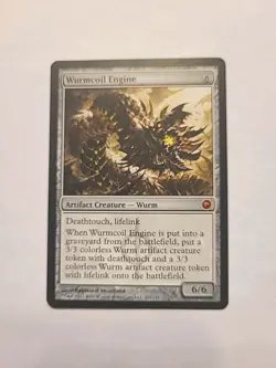 Wurmcoil Engine [Scars of Mirrodin] Magic The Gathering LP MTG - Image 1