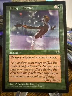 MTG Magic the Gathering Mirage Tranquil Domain 130 - Image 1