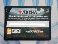 MTG ARENA Lord of the Rings: Tales of Middle-Earth six (6) promo pack code - Image 1