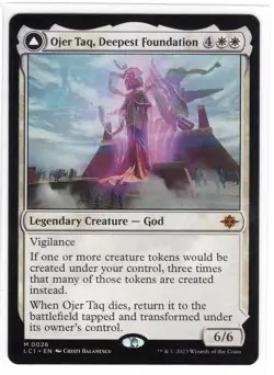 MTG Ojer Taq, Deepest Foundation - The Lost Caverns of Ixalan (LCI) Regular NM - Image 1