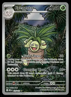 Pokemon Cards Exeggutor 135/132 Mega Evolution Illustration Rare NM *3 - Image 1