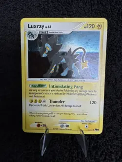 Luxray 3/17 POP Series 8 (2008) Holo Rare - Pokemon TCG - MP/LP - Image 1