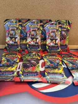 Pokemon Mega Evolution Phantasmal Flames Sleeved Booster Pack (1) - Image 1