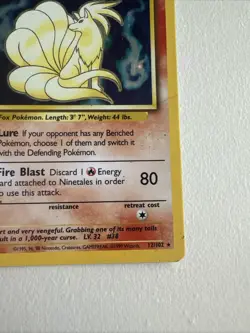 Ninetales - Holo - 12/102 Base Set - Pokemon TCG - 1999 - Image 5
