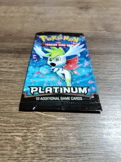Pokemon TCG | Platinum | Base Set | EMPTY Booster Pack | 2009 | Shaymin Artwork - Image 3