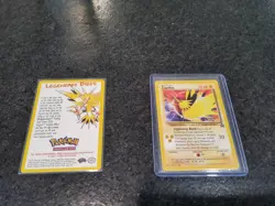 Pokemon TCG 2000 Promo WB The First Movie Black Star - #23 Zapdos / FREE SHIP - Image 1