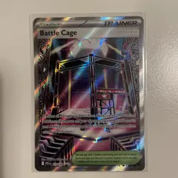 Battle Cage 116/094 UR Ultra Rare Phantasmal Flames | NM | Pokemon TCG Card - Image 1