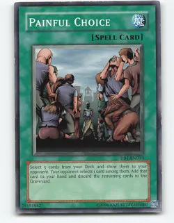 Painful Choice #DB1-EN033 Yugioh Card - Image 1