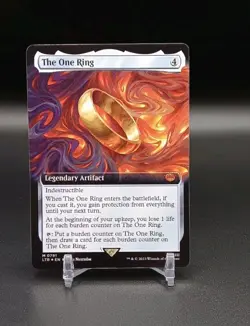 Custom Game Card- The ONE Ring- LP Condition - Image 1
