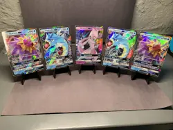 Pokemon TCG Sun & Moon Hidden Fates GX Full Art Rare Lot of 5 Cards NM - Image 1