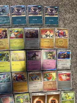 Ascended Heroes Pokemon Reverse Holo With 3 Gastly Promo Card Lot Of 28 Pokeball - Image 2