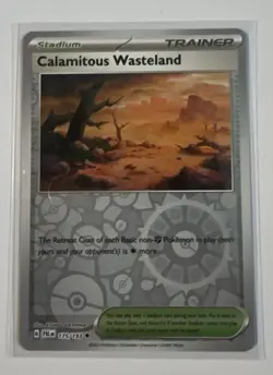 Pokemon Calamitous Wasteland Reverse Holo Card 175/193 Paldea Evolved (M) - Image 1