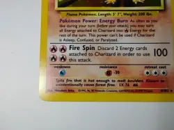 Pokemon TCG Charizard Base Set Holo Unlimited Rare Card 4/102 LP/MP Vintage WOTC - Image 4