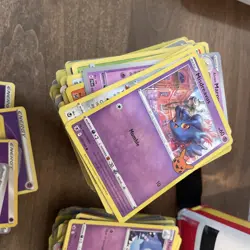 Huge Lot Pokemon Cards Used 430+ Random With Case - Image 4