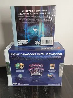 MTG Tarkir Dragonstorm Collector Booster Box + BUNDLE Sealed English - Image 3