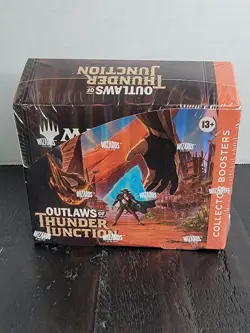 Magic MTG OUTLAWS OF THUNDER JUNCTION Collector Booster Box Sealed English - Image 1