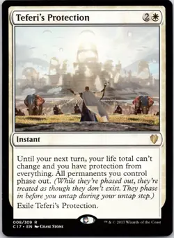 Teferi's Protection 8 Commander 2017 NM MTG - Image 1