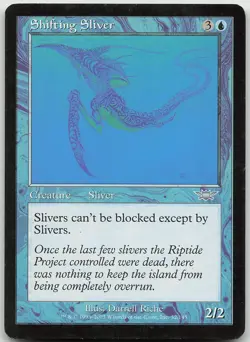 Shifting Sliver Uncommon Legions LP MTG - Image 1