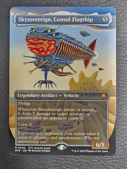 Skysovereign, Consul Flagship Borderless Special Guests LP MTG - Image 1