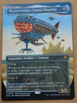 Skysovereign Consul Flagship Special Guest MTG DFT 0093 MYTHIC Regular - Image 1