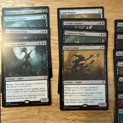 MTG EDH Wither Lot 4 Mythics 8 Rares 7 U/C Scorpion God - Image 3