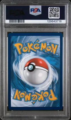 2025 POKEMON WHT EN-WHITE FLARE BLACK WHITE RARE #172 VICTINI PSA 9 - Image 2