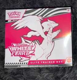 Pokemon TCG Scarlet & Violet White Flare Elite Trainer Box ETB FACTORY SEALED - Image 1