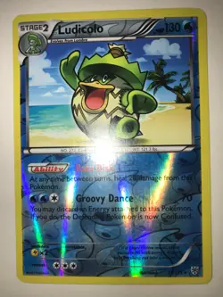 1x Ludicolo - 31/135 - Rare - Reverse Holo LP/NM Pokemon BW - Plasma St - Image 1