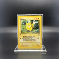 Pokemon 1st Edition Pikachu 60/62 "W" Stamped WOTC Promo- NEAR MINT - Image 1
