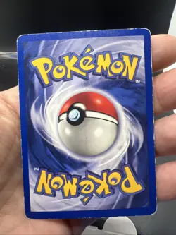 Pokemon Pikachu Shadowless Red Cheeks 058/102 Base Set - HEAVY PLAY - Image 3