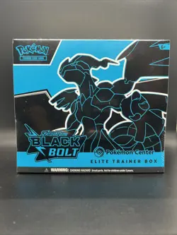 Pokemon Black Bolt ETB Elite Trainer Box Pokemon Center Exclusive - Image 1